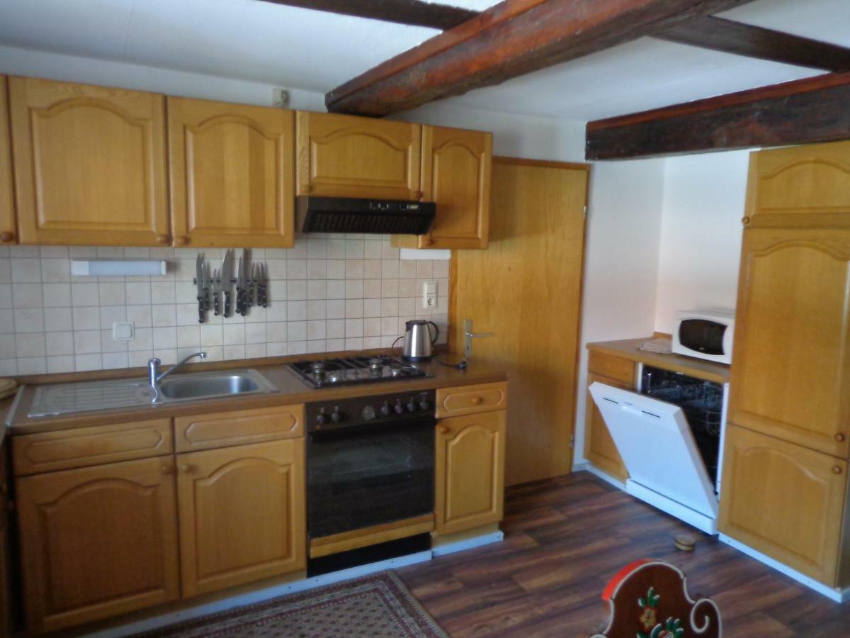 Ferienwohnung Valora Obergude Dış mekan fotoğraf